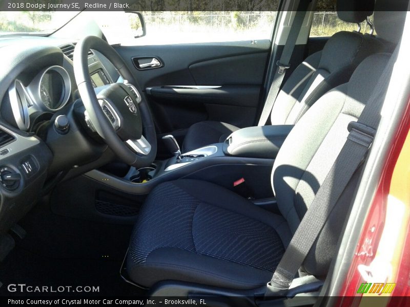 Redline / Black 2018 Dodge Journey SE