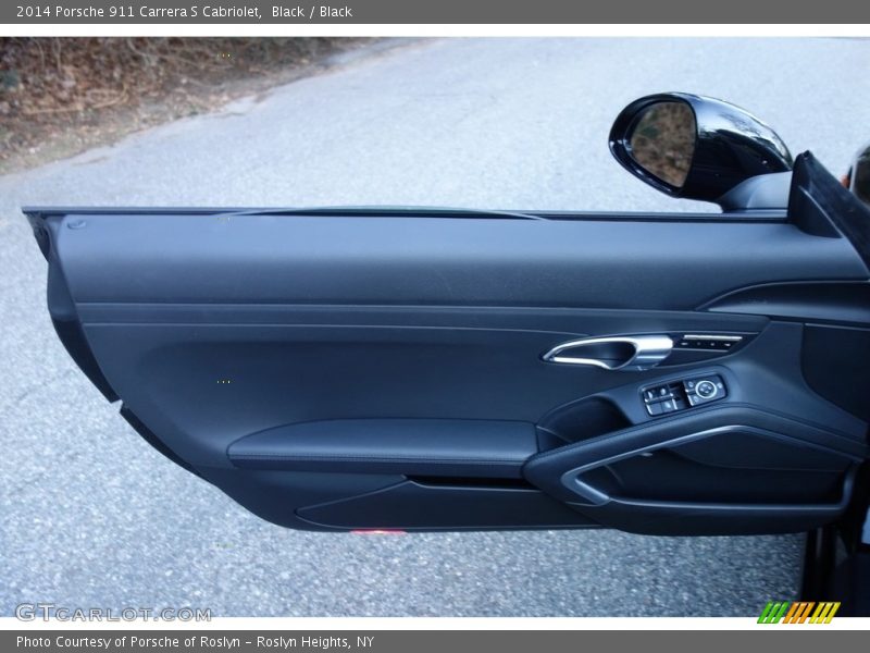 Black / Black 2014 Porsche 911 Carrera S Cabriolet