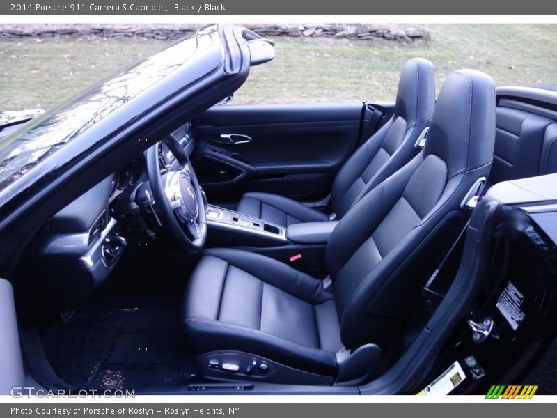 Black / Black 2014 Porsche 911 Carrera S Cabriolet