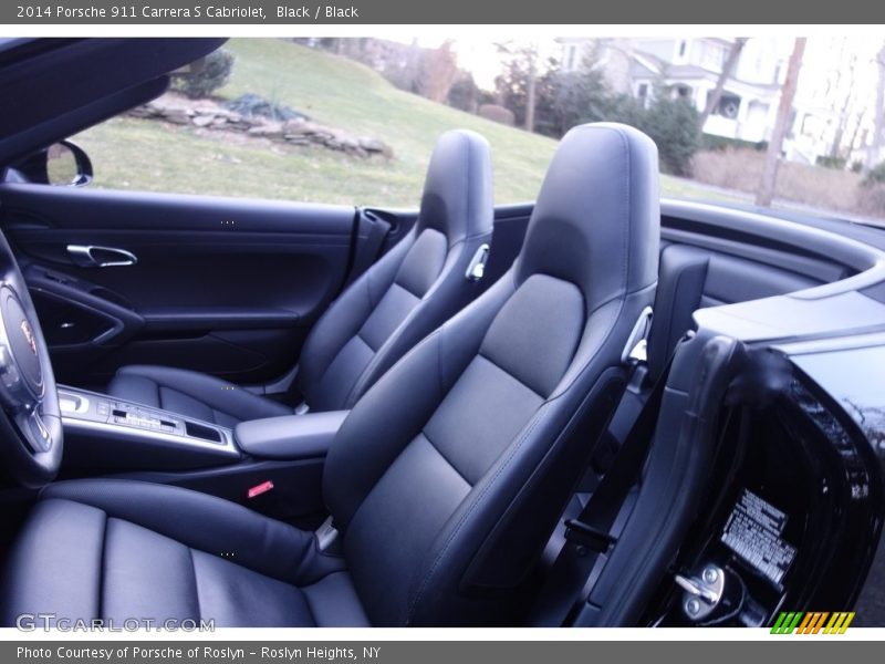 Black / Black 2014 Porsche 911 Carrera S Cabriolet