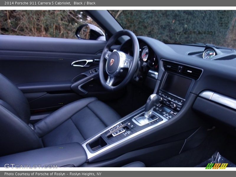 Black / Black 2014 Porsche 911 Carrera S Cabriolet