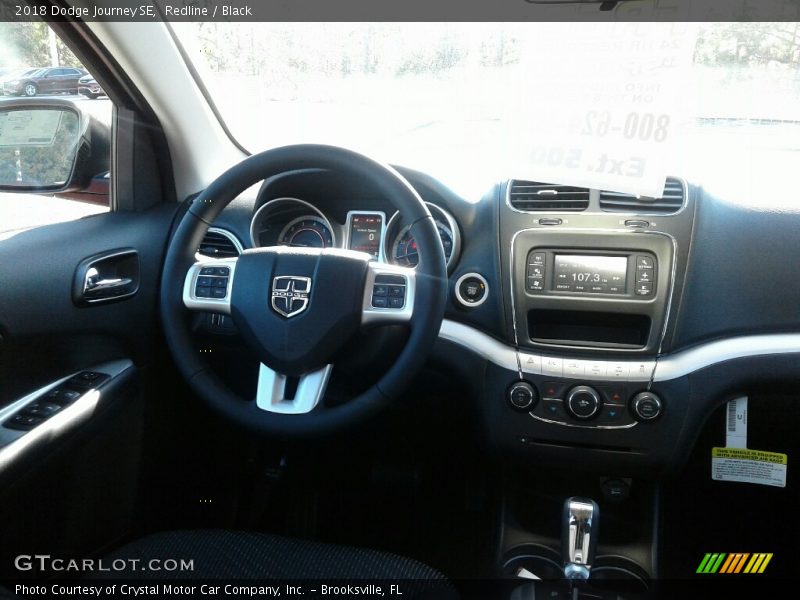 Redline / Black 2018 Dodge Journey SE