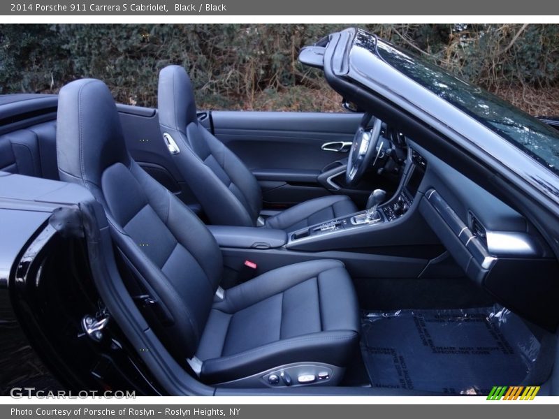 Black / Black 2014 Porsche 911 Carrera S Cabriolet