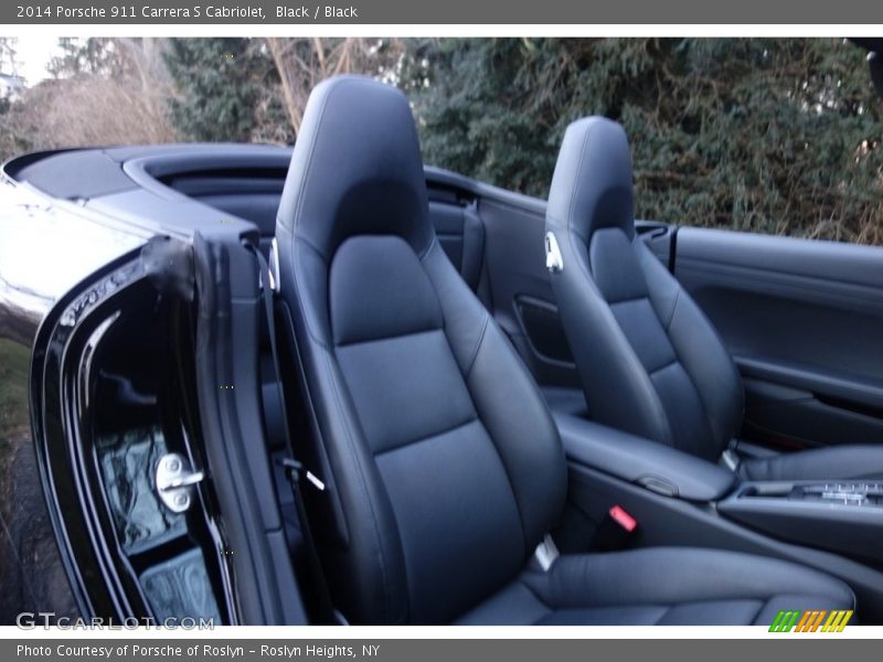 Black / Black 2014 Porsche 911 Carrera S Cabriolet