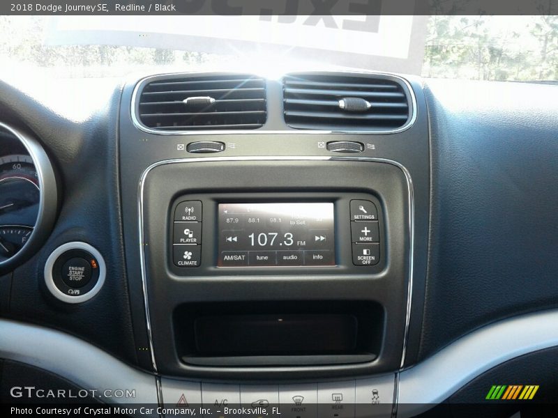 Redline / Black 2018 Dodge Journey SE
