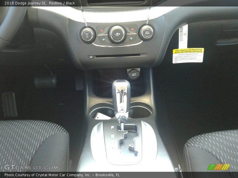 Redline / Black 2018 Dodge Journey SE