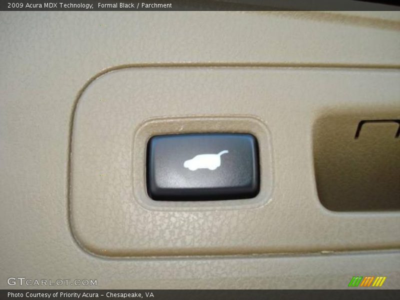 Formal Black / Parchment 2009 Acura MDX Technology