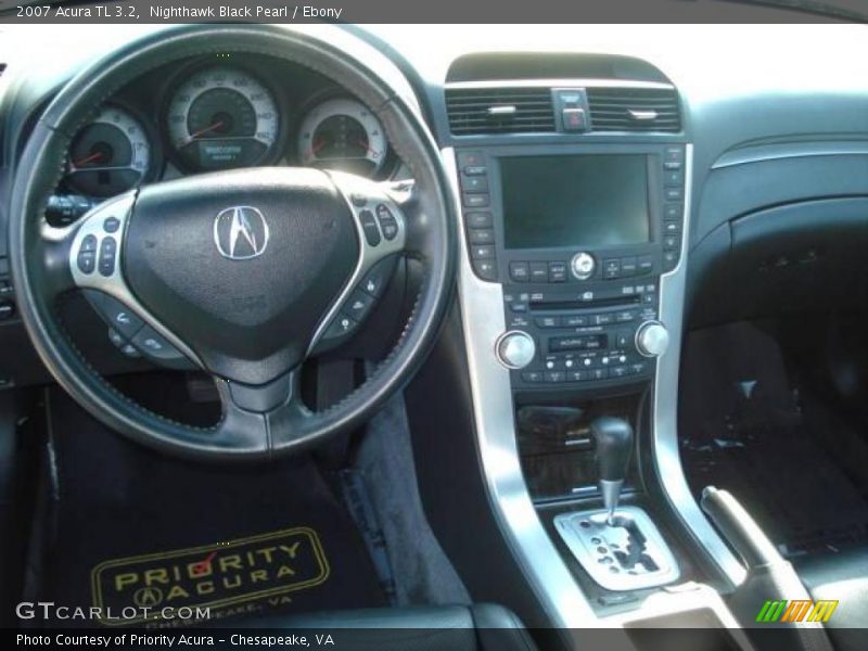 Nighthawk Black Pearl / Ebony 2007 Acura TL 3.2