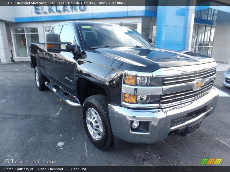 Black / Jet Black 2018 Chevrolet Silverado 2500HD LT Double Cab 4x4