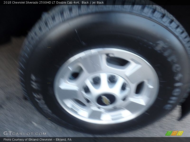 Black / Jet Black 2018 Chevrolet Silverado 2500HD LT Double Cab 4x4