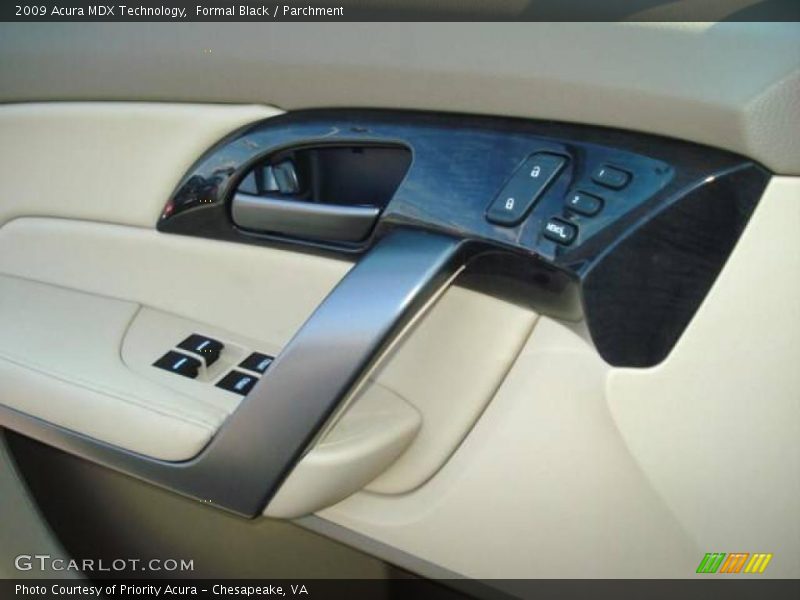 Formal Black / Parchment 2009 Acura MDX Technology