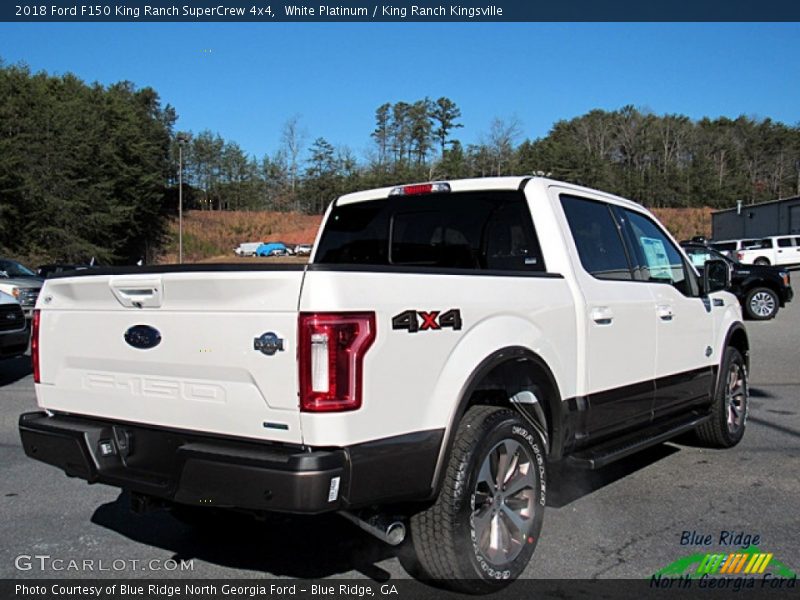 White Platinum / King Ranch Kingsville 2018 Ford F150 King Ranch SuperCrew 4x4