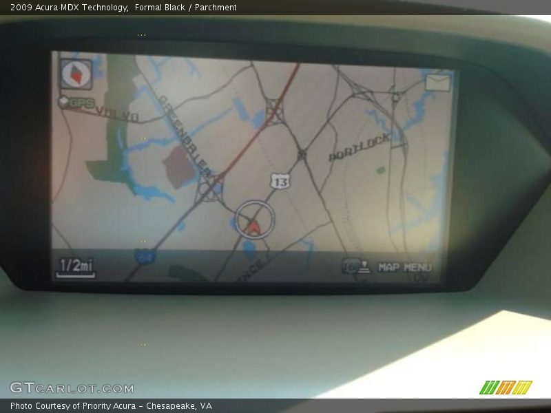 Formal Black / Parchment 2009 Acura MDX Technology