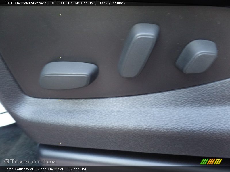 Black / Jet Black 2018 Chevrolet Silverado 2500HD LT Double Cab 4x4