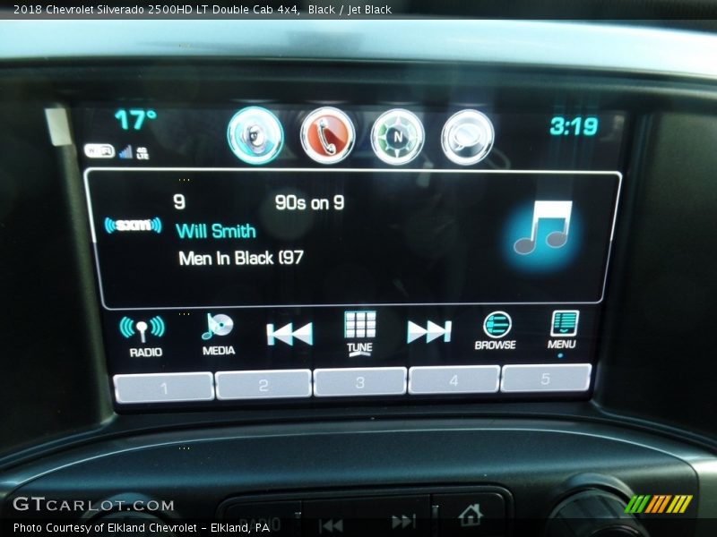 Black / Jet Black 2018 Chevrolet Silverado 2500HD LT Double Cab 4x4