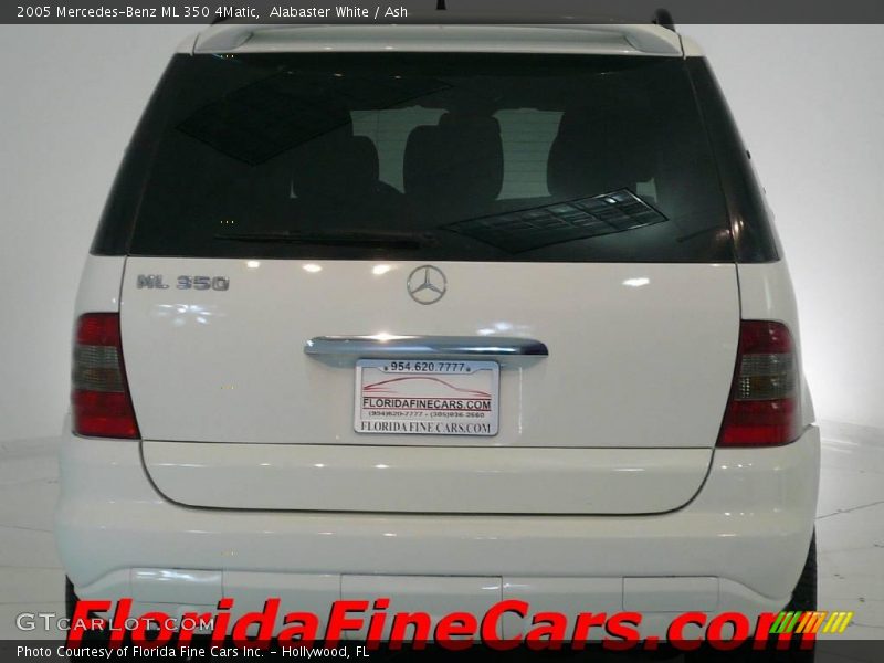 Alabaster White / Ash 2005 Mercedes-Benz ML 350 4Matic
