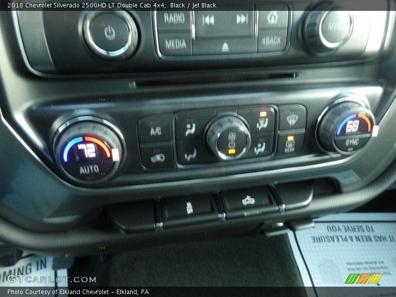 Black / Jet Black 2018 Chevrolet Silverado 2500HD LT Double Cab 4x4