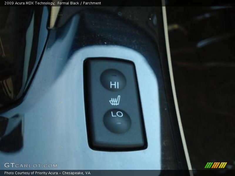 Formal Black / Parchment 2009 Acura MDX Technology