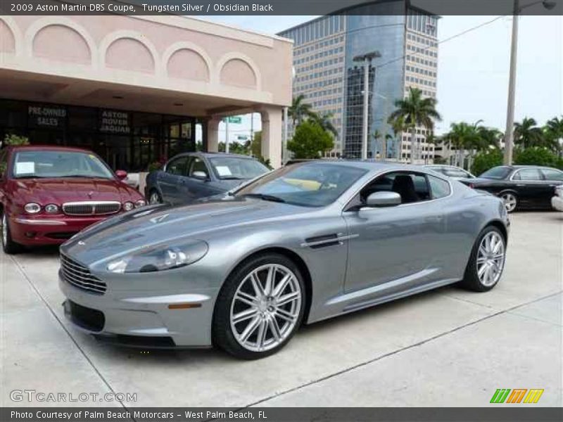 Tungsten Silver / Obsidian Black 2009 Aston Martin DBS Coupe