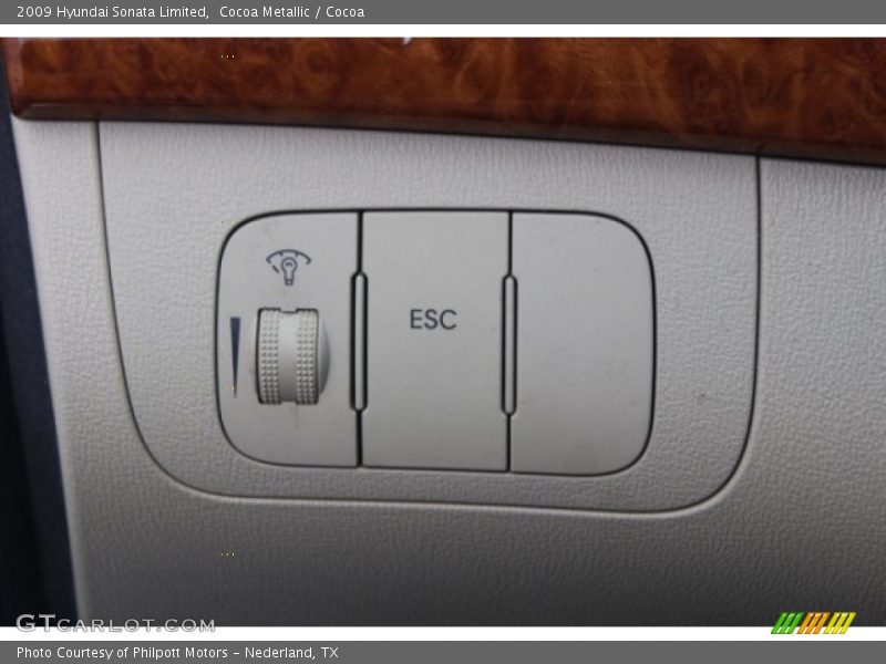 Cocoa Metallic / Cocoa 2009 Hyundai Sonata Limited