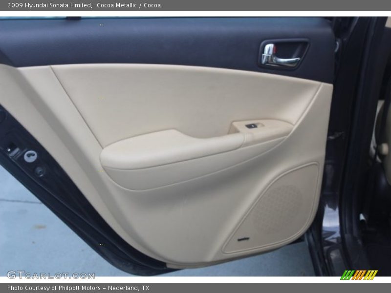 Cocoa Metallic / Cocoa 2009 Hyundai Sonata Limited
