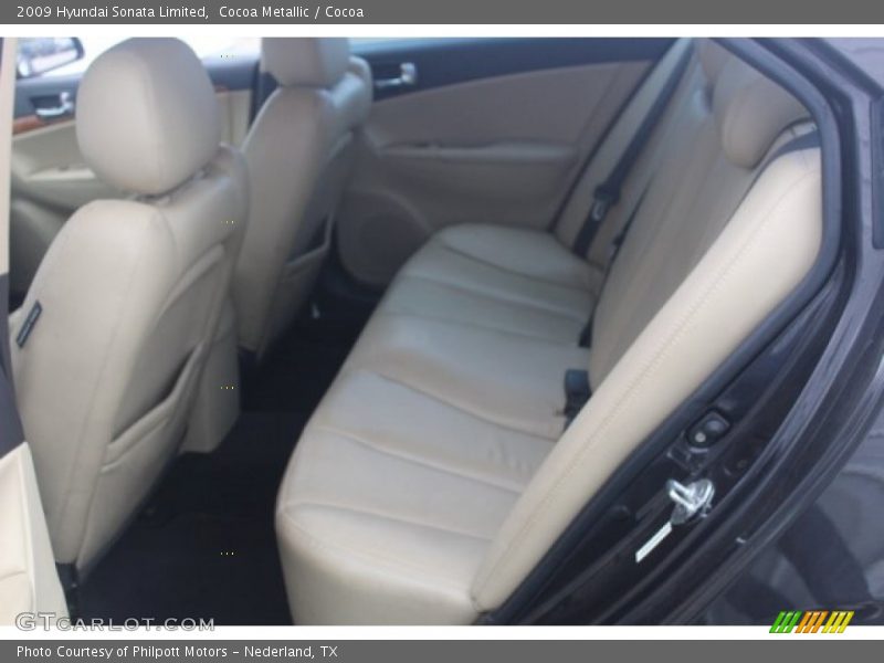 Cocoa Metallic / Cocoa 2009 Hyundai Sonata Limited