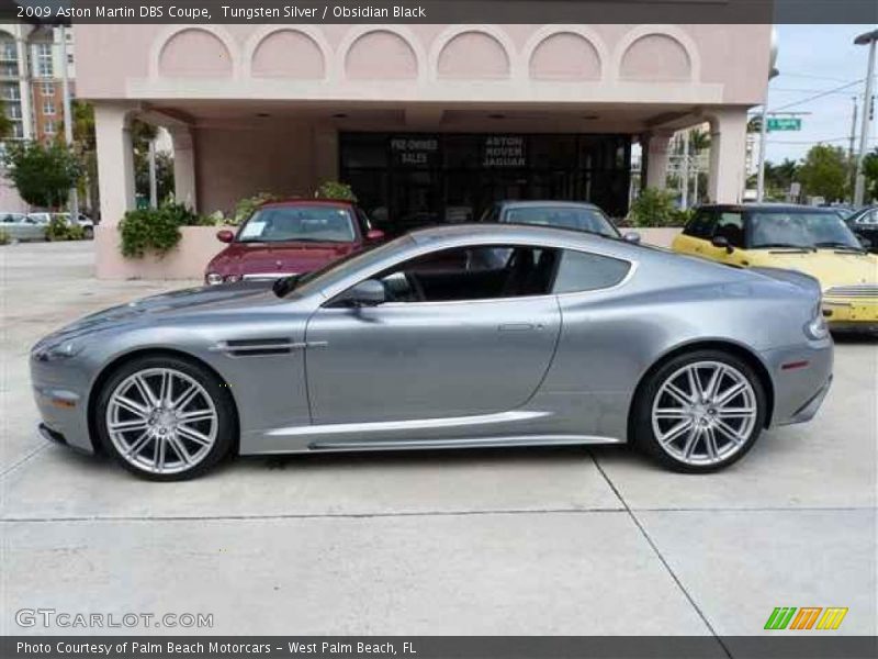Tungsten Silver / Obsidian Black 2009 Aston Martin DBS Coupe