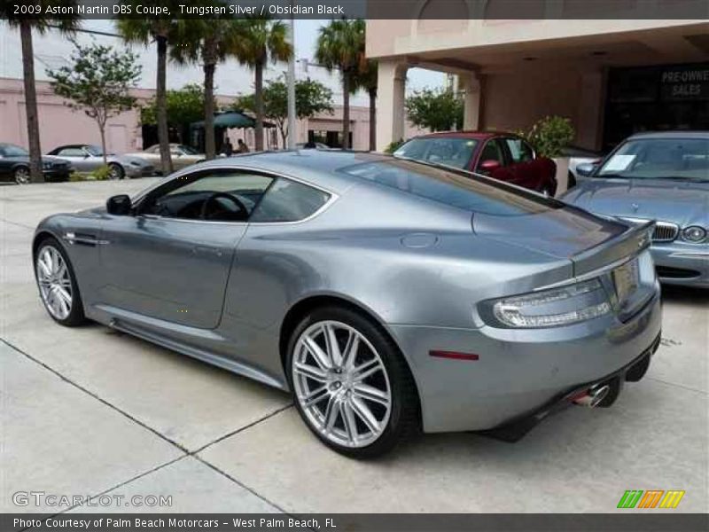 Tungsten Silver / Obsidian Black 2009 Aston Martin DBS Coupe