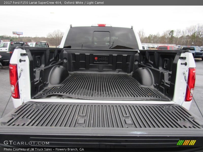 Oxford White / Light Camel 2017 Ford F150 Lariat SuperCrew 4X4