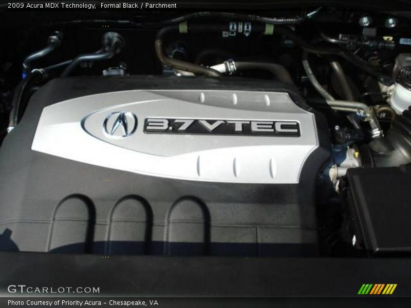 Formal Black / Parchment 2009 Acura MDX Technology