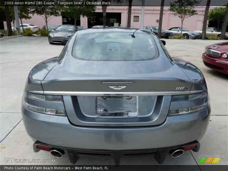 Tungsten Silver / Obsidian Black 2009 Aston Martin DBS Coupe