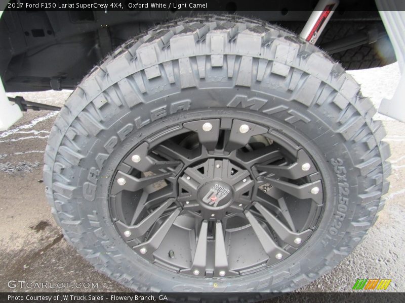 Oxford White / Light Camel 2017 Ford F150 Lariat SuperCrew 4X4