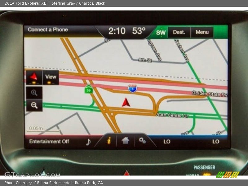 Sterling Gray / Charcoal Black 2014 Ford Explorer XLT