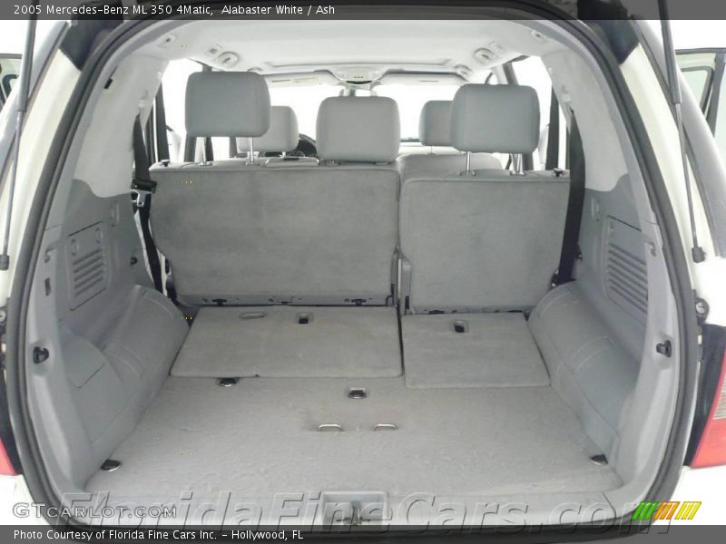 Alabaster White / Ash 2005 Mercedes-Benz ML 350 4Matic