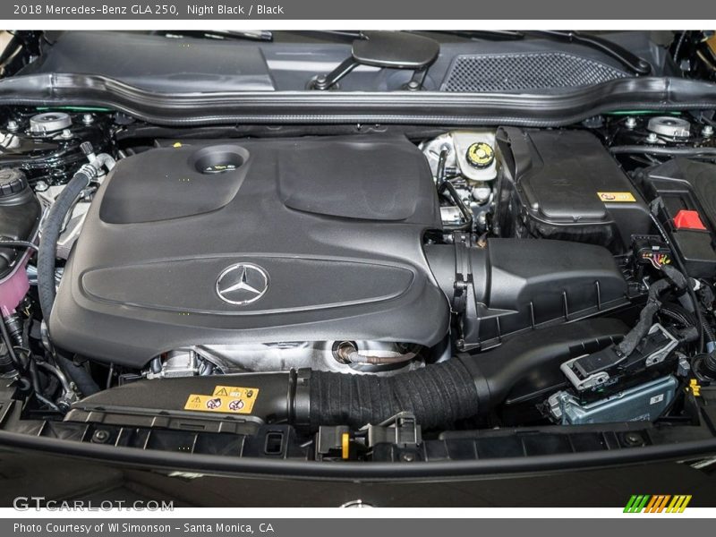 Night Black / Black 2018 Mercedes-Benz GLA 250