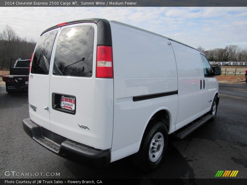 Summit White / Medium Pewter 2014 Chevrolet Express 2500 Cargo WT