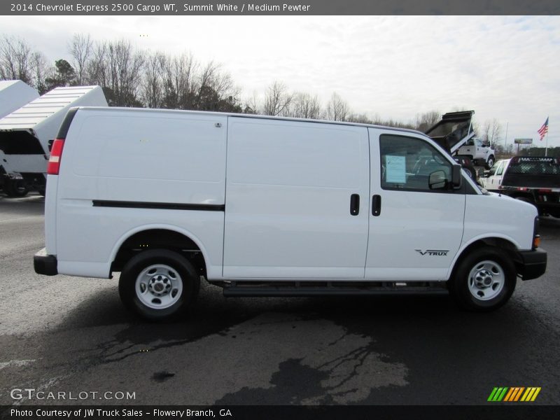 Summit White / Medium Pewter 2014 Chevrolet Express 2500 Cargo WT