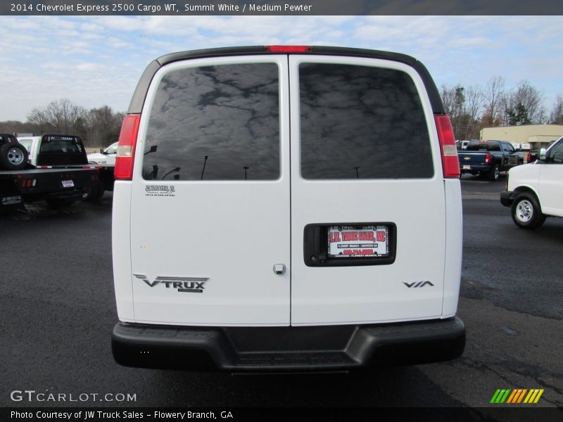 Summit White / Medium Pewter 2014 Chevrolet Express 2500 Cargo WT
