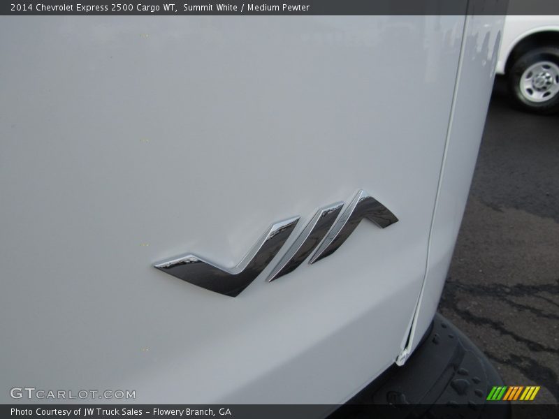 Summit White / Medium Pewter 2014 Chevrolet Express 2500 Cargo WT