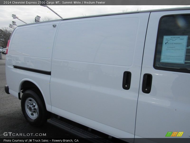 Summit White / Medium Pewter 2014 Chevrolet Express 2500 Cargo WT