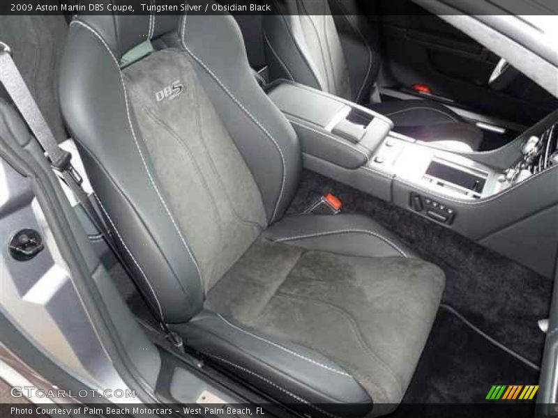 Tungsten Silver / Obsidian Black 2009 Aston Martin DBS Coupe