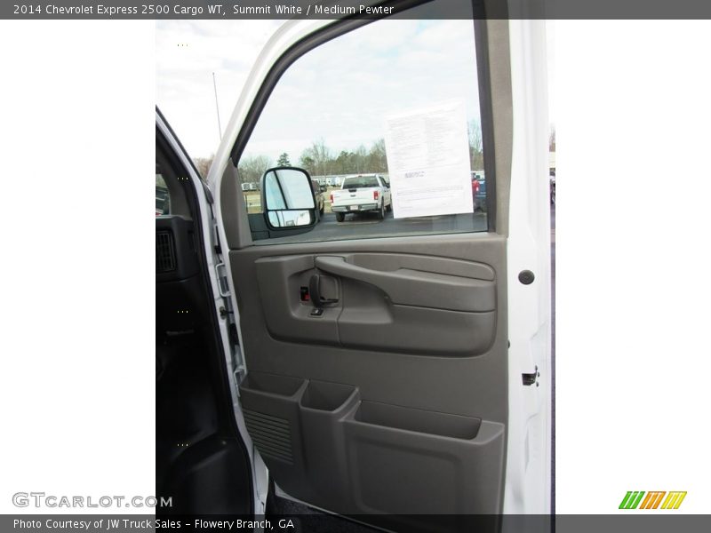 Summit White / Medium Pewter 2014 Chevrolet Express 2500 Cargo WT