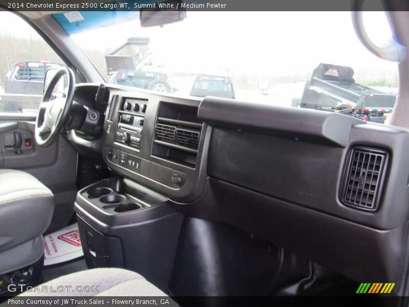 Summit White / Medium Pewter 2014 Chevrolet Express 2500 Cargo WT
