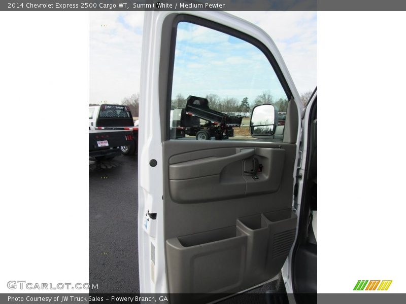 Summit White / Medium Pewter 2014 Chevrolet Express 2500 Cargo WT