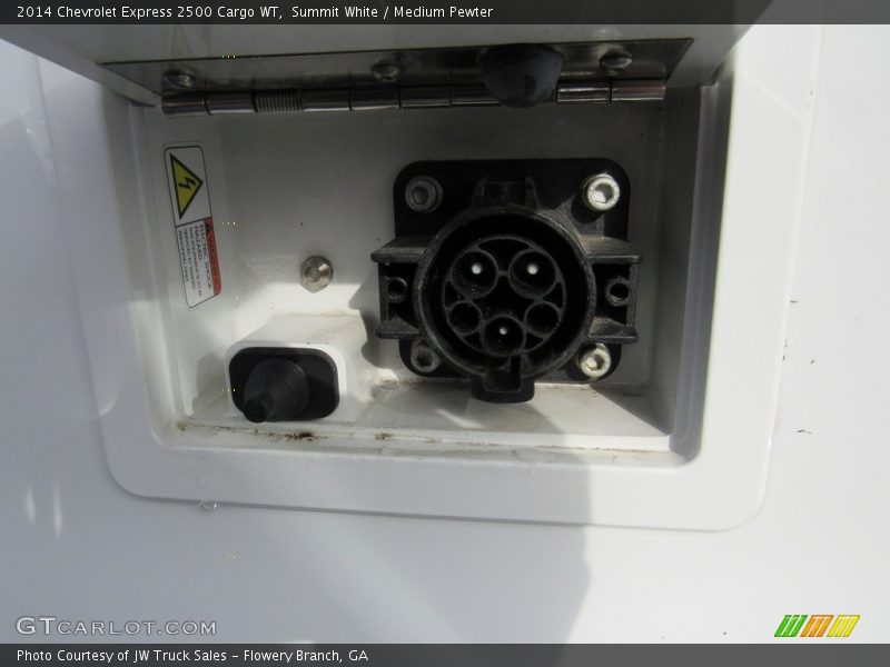 Summit White / Medium Pewter 2014 Chevrolet Express 2500 Cargo WT