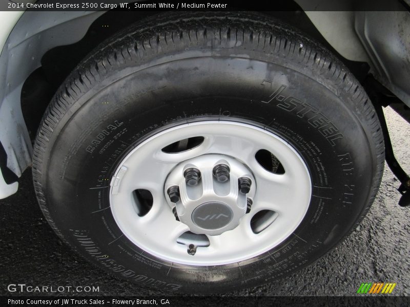 Summit White / Medium Pewter 2014 Chevrolet Express 2500 Cargo WT