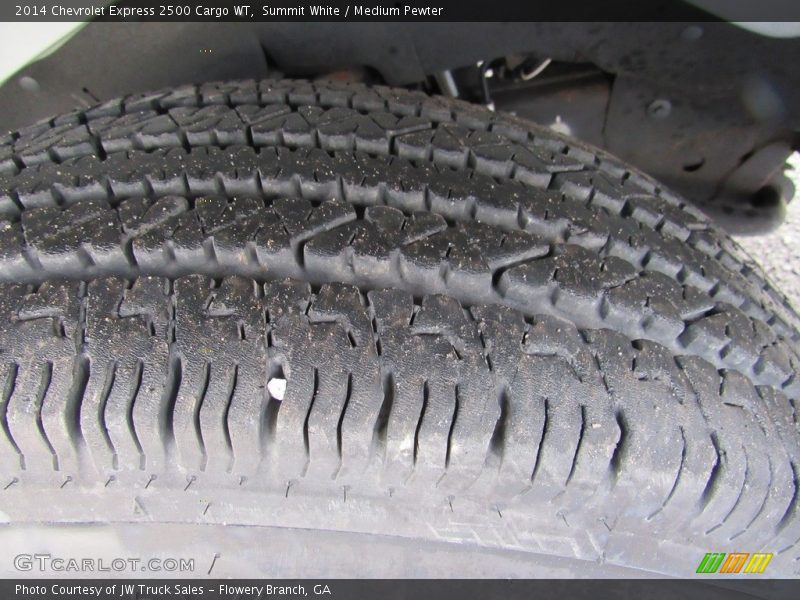 Summit White / Medium Pewter 2014 Chevrolet Express 2500 Cargo WT