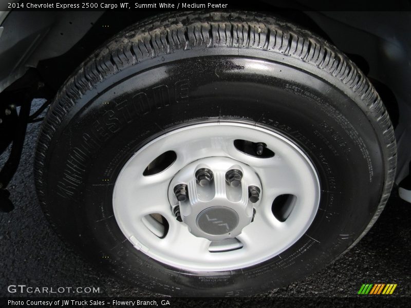 Summit White / Medium Pewter 2014 Chevrolet Express 2500 Cargo WT