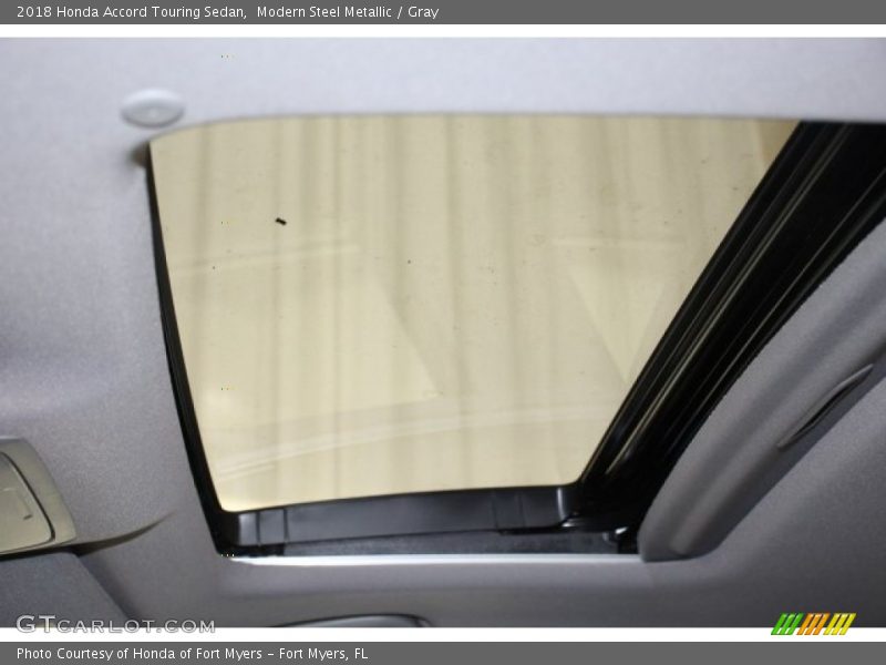 Modern Steel Metallic / Gray 2018 Honda Accord Touring Sedan