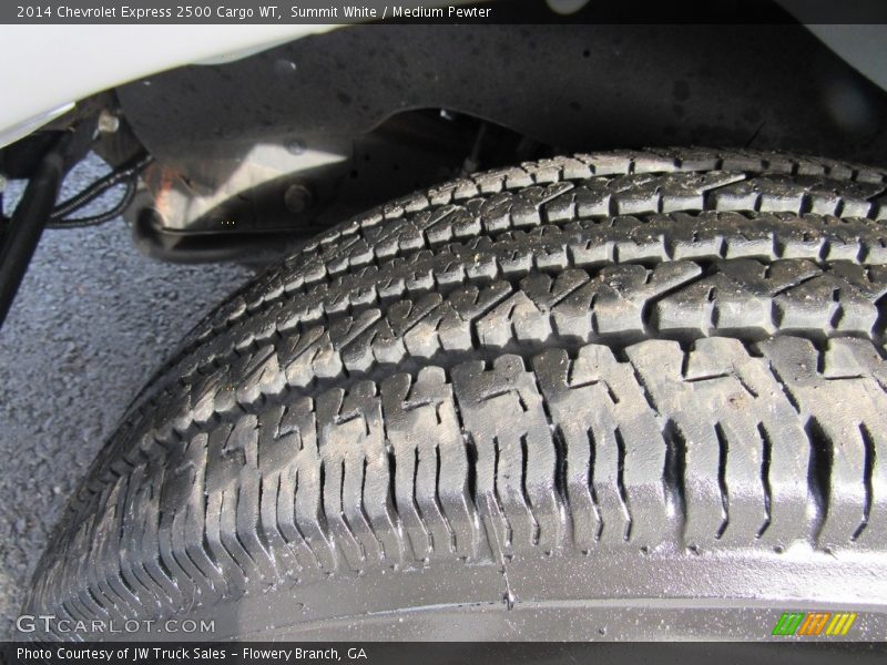 Summit White / Medium Pewter 2014 Chevrolet Express 2500 Cargo WT